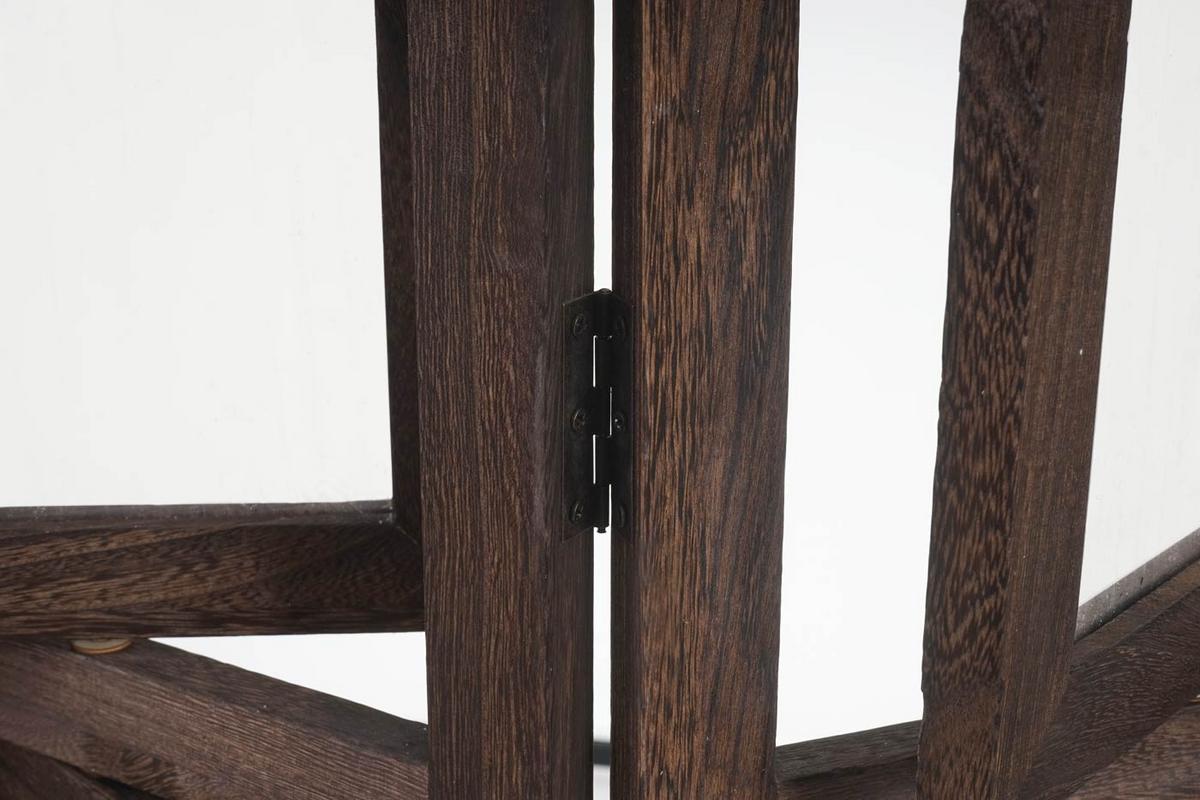 PARAVENT BILDGALERIE Braun - Braun, Holz (125/161/2cm) - MCW