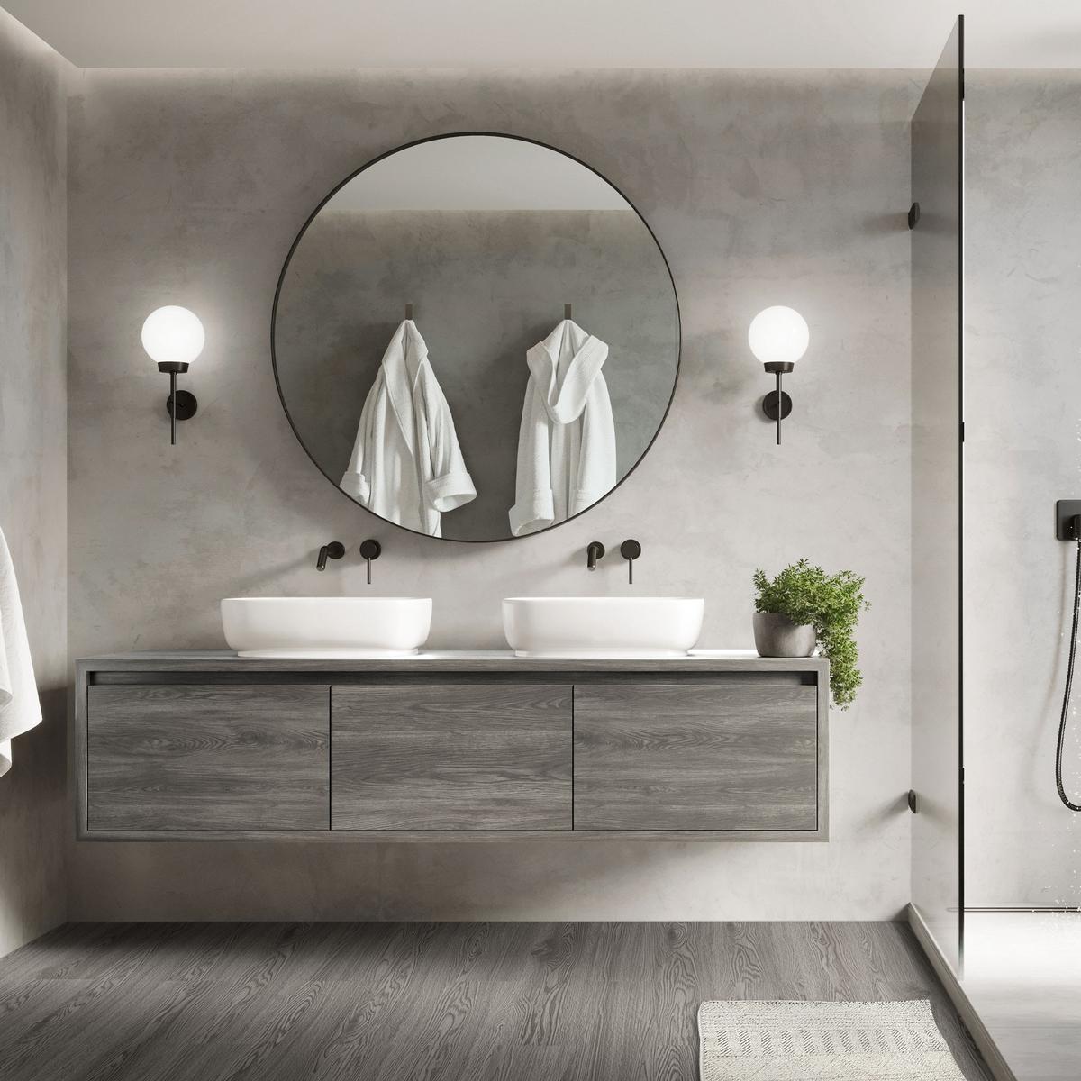 VINYLBODEN selbstklebend 2,23m²/16 Dielen Eiche Grau - Grau, Kunststoff (91.5/15.3/0.2cm) - ML-DESIGN