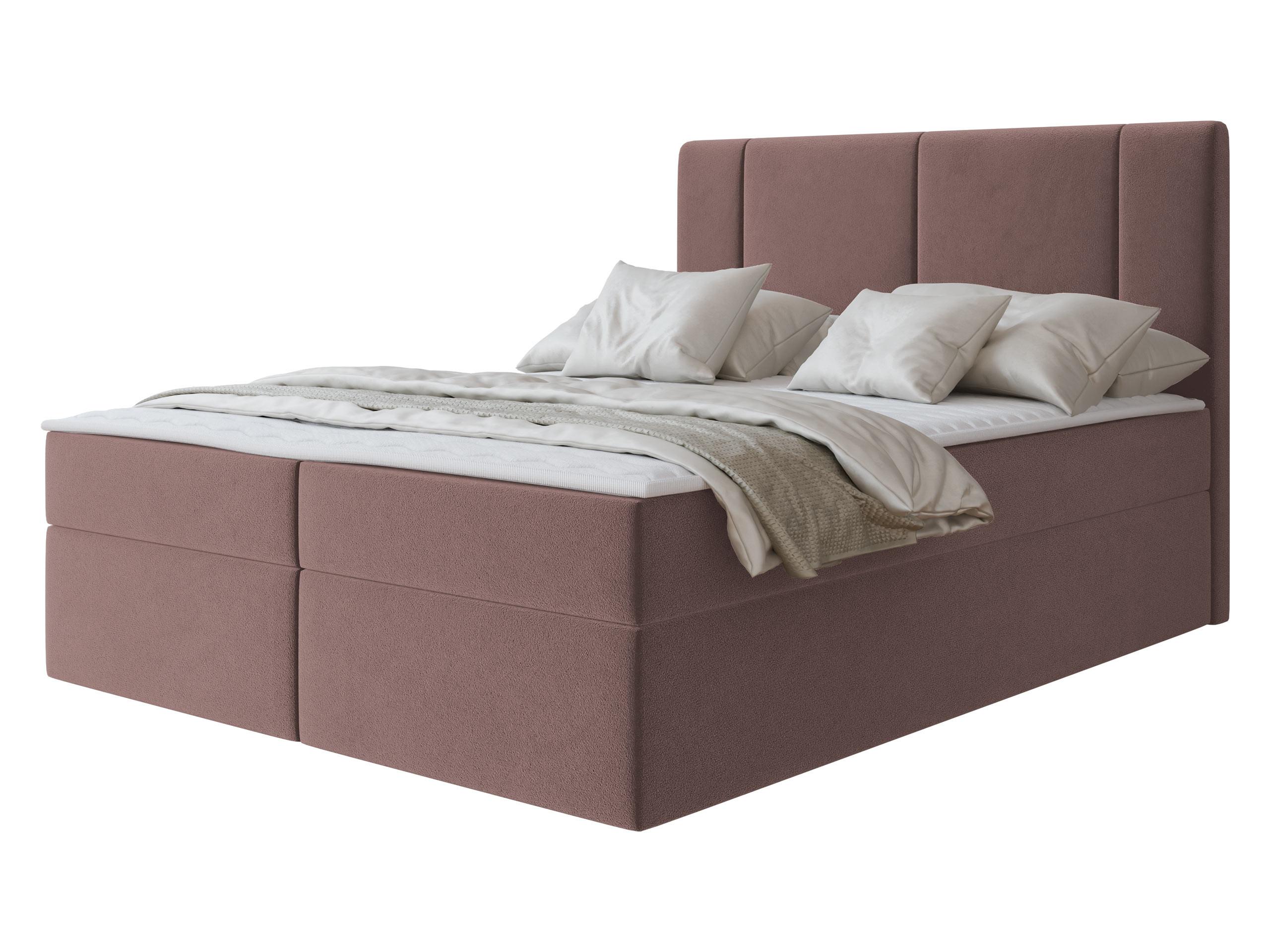 BOXBETT Michelle 180x200 - H3 - Schwarz/Braun, Holzwerkstoff/Kunststoff (180/200cm) - MIRJAN24