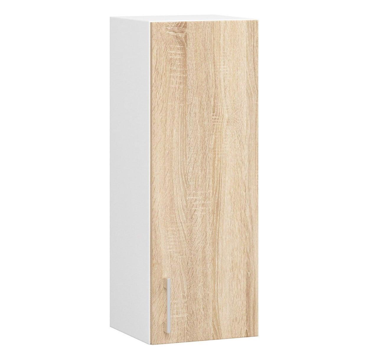 HÄNGESCHRANK Weiß, Eiche Sonoma 72/30/30,5 - Weiß/Eiche Artisan, Holzwerkstoff (30/72/30.5cm) - RAUMHIRSCH FURNITURE