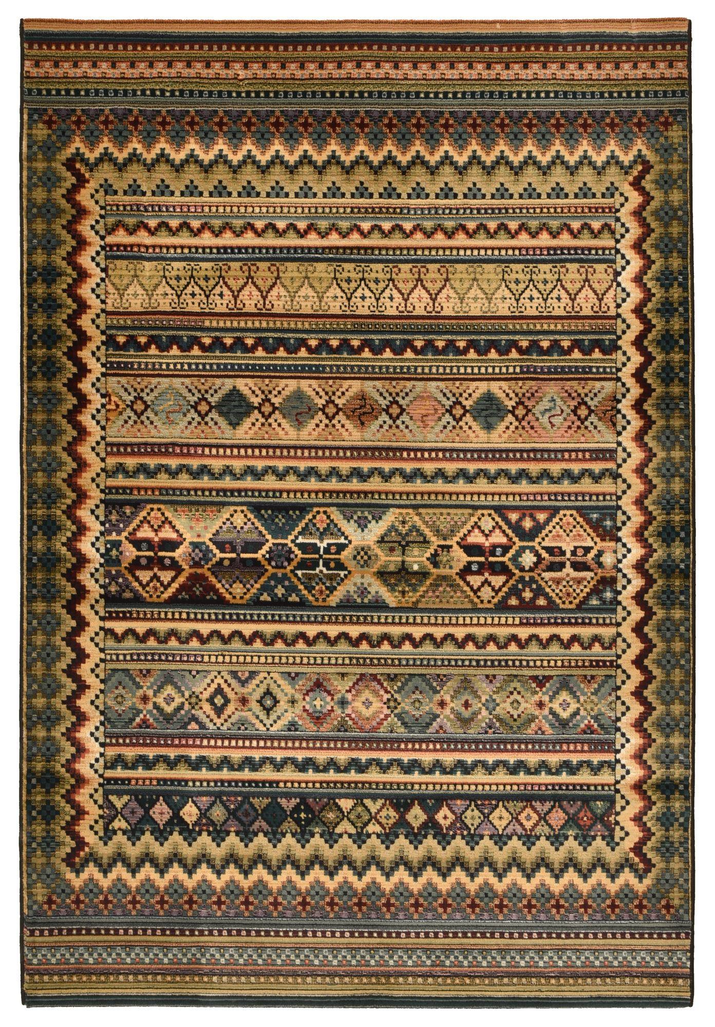 WEBTEPPICH Gabiro 416 90x160 cm - Multicolor, Textil (90/160cm) - THEKO