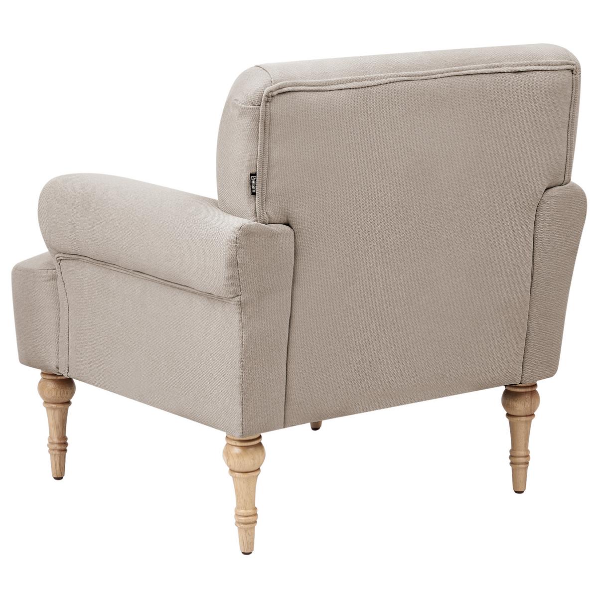 SESSEL Stoff Taupe Fredros - Taupe, Textil (71/82/75cm) - Beliani