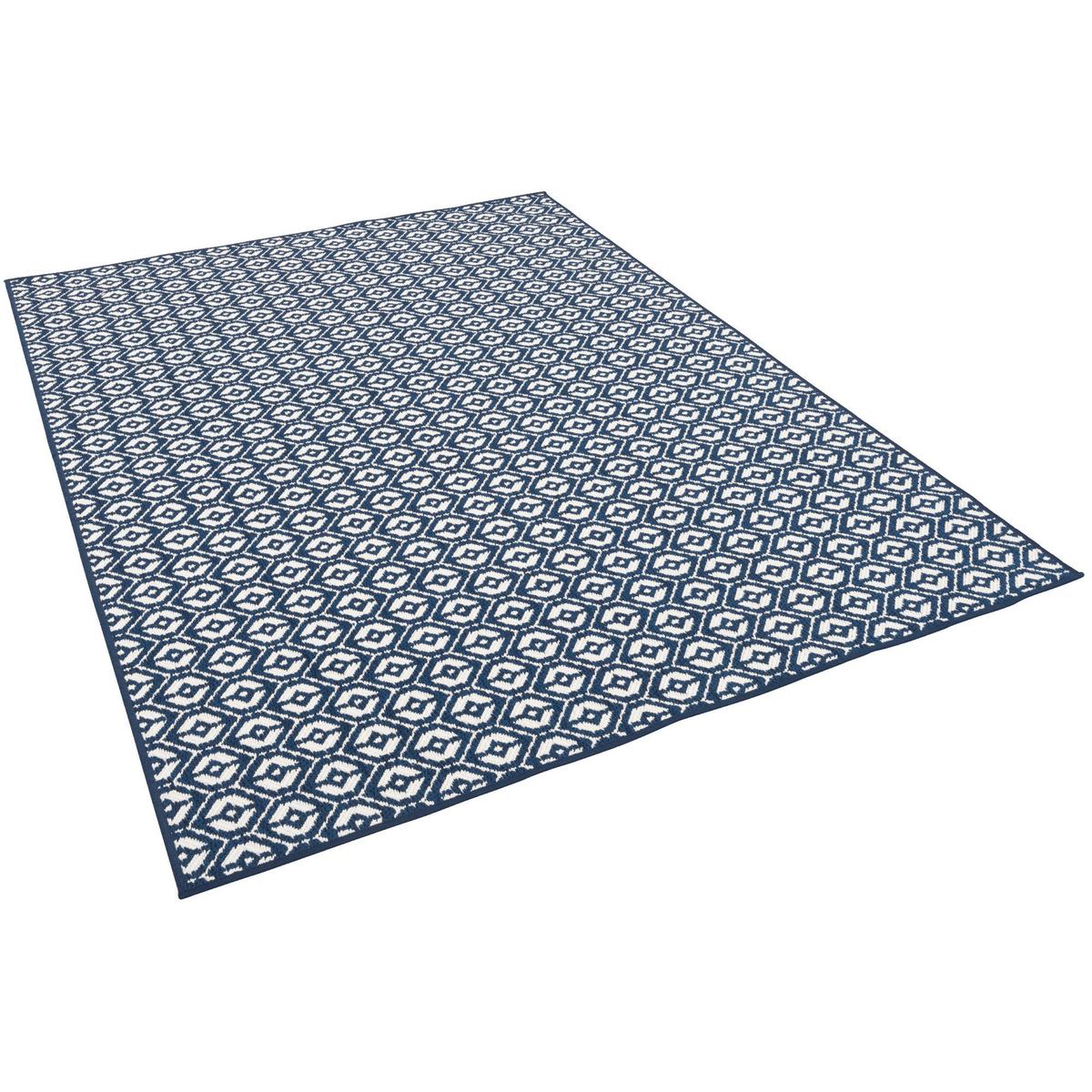 IN- UND OUTDOOR TEPPICH BEIDSEITIG CAPE COD - Blau, Textil (80/160cm) - Pergamon