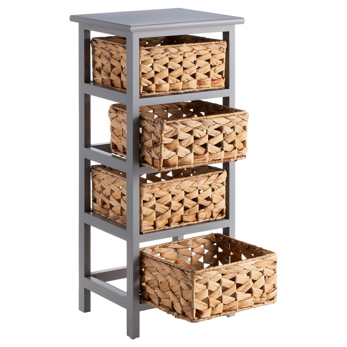 KOMMODE ARBO braun, grau - Braun, Holz (30/69/25cm) - CARO-Möbel