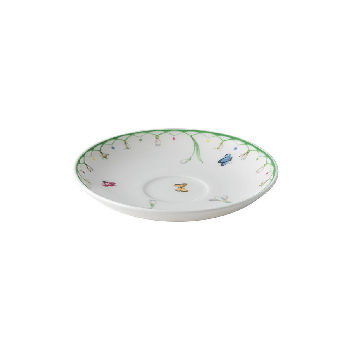 MOKKA- / ESPRESSOUNTERTASSE Colourful Spring bunt ø 11,7 cm - Multicolor, Keramik (11.7cm) - Villeroy & Boch
