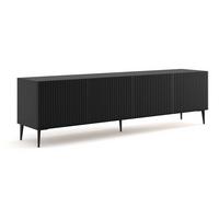 TV-MÖBEL Philaé Schwarz - Schwarz, Holzwerkstoff (200/56/42cm) - Petits-meubles