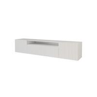 LOWBOARD KITO-W 200x40x41 cm - Weiß - Weiß, Holzwerkstoff (200/40/41cm) - ALTDECOR