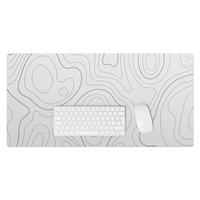 SCHREIBTISCHUNTERLAGE 90x45 cm Weiß - Weiß, Kunststoff (90/45/1.6cm) - Wallfluent