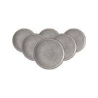 DESSERTTELLER Natura Grau ø 20,5 cm 6er Set - Grau, Keramik (20.5cm) - Ritzenhoff Breker