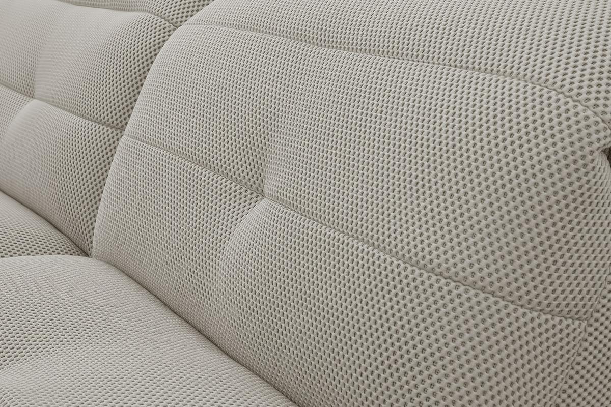 ECKSOFA TRENTO 4-Sitzer, beige - Beige/Schwarz, Holzwerkstoff/Kunststoff (262/165cm) - Wozimo