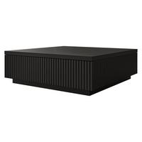 COUCHTISCH Locta - Schwarz, Holzwerkstoff (81/80/26cm) - MIRJAN24