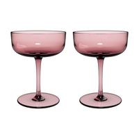 SEKTSCHALEN / DESSERTSCHALEN Like Glass Grape 100 ml 2er Set - Pink, Glas (0.1L) - like.Villeroy & Boch