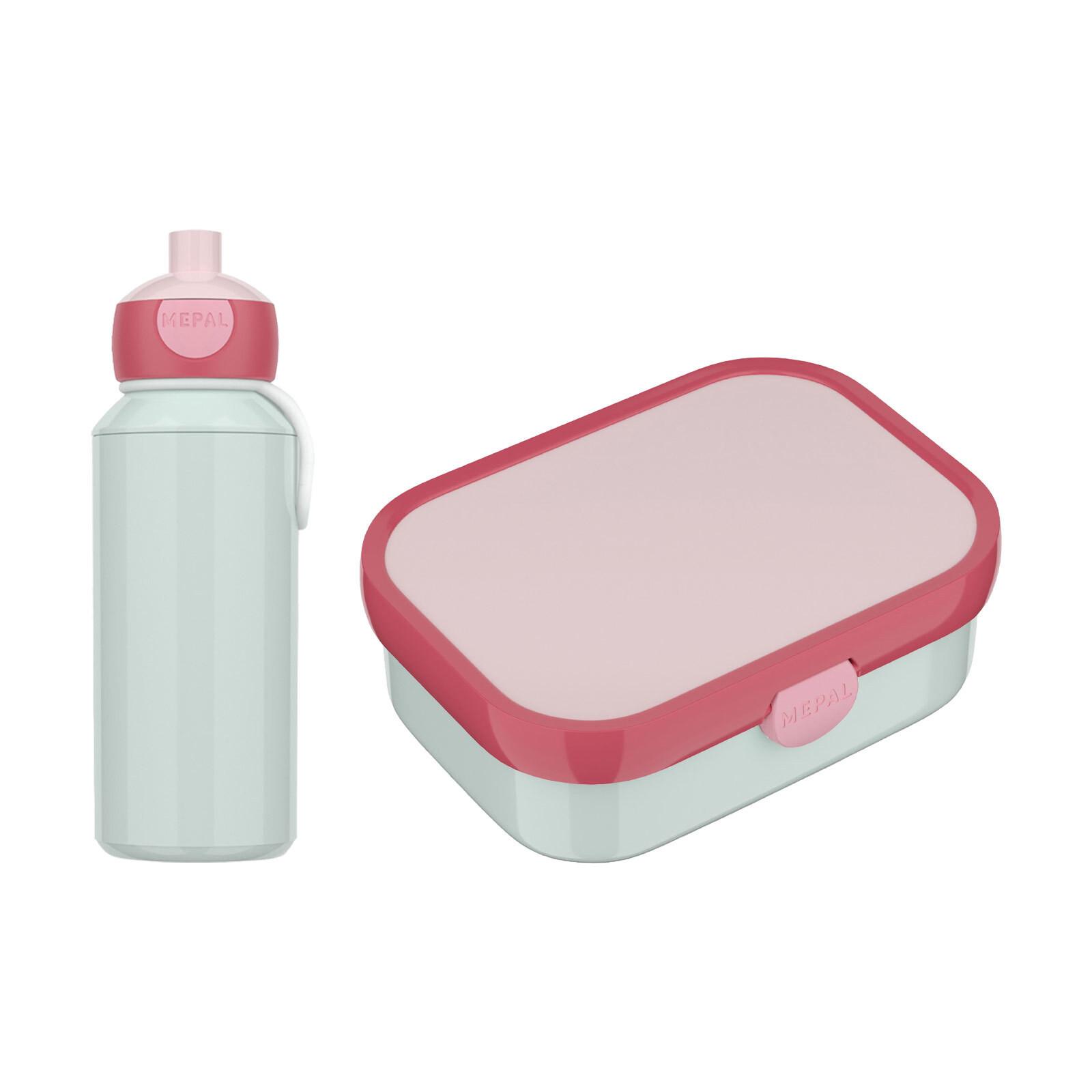LUNCHSET Campus Switch Cool Mint / Cool Pink 2-tlg. - Pink/Mintgrün, Kunststoff (2/2/2cm) - Mepal