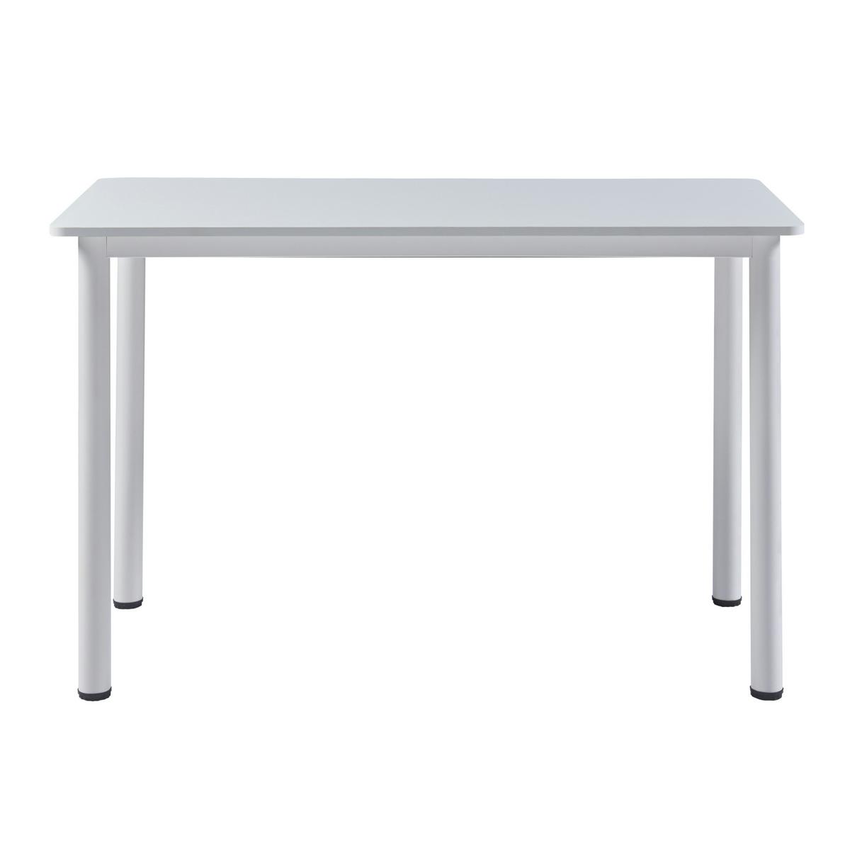ESSTISCH Tammela - Weiß, Holzwerkstoff/Metall (120/60/75cm) - [en.casa]