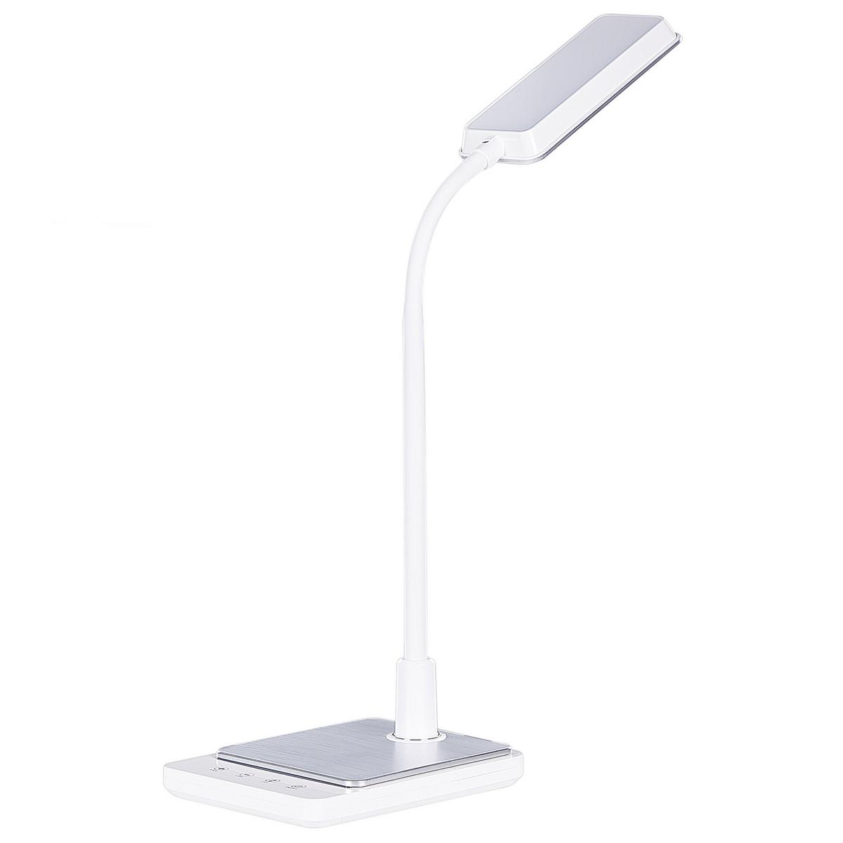SCHREIBTISCHLAMPE Centaurus 14/19/38 cm - Weiß, Kunststoff (14/19/38cm) - Beliani