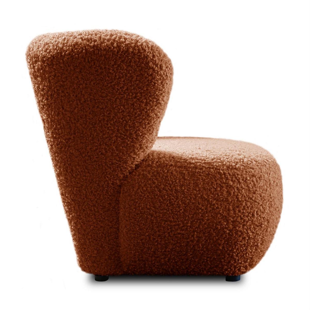 SESSEL ARLO LOUNGE Rolf 10 - Rot, Textil (85/74/58cm) - Lookway