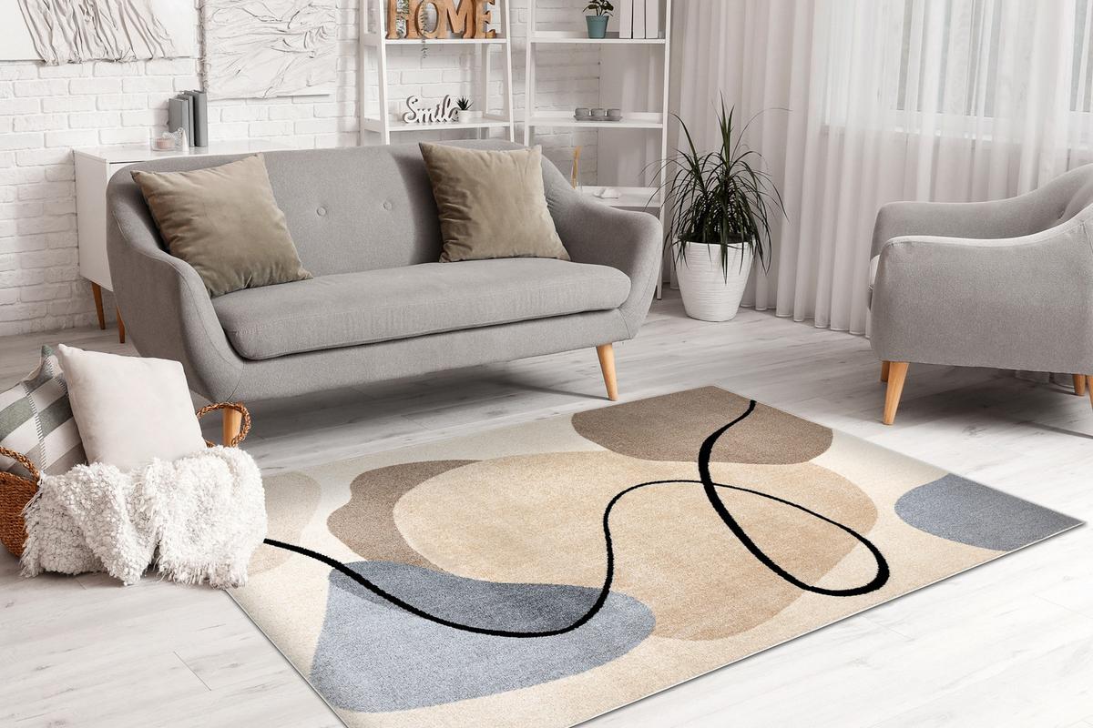 TEPPICH Fusion 80/150 cm - Creme, Textil (80/150cm) - rugsX