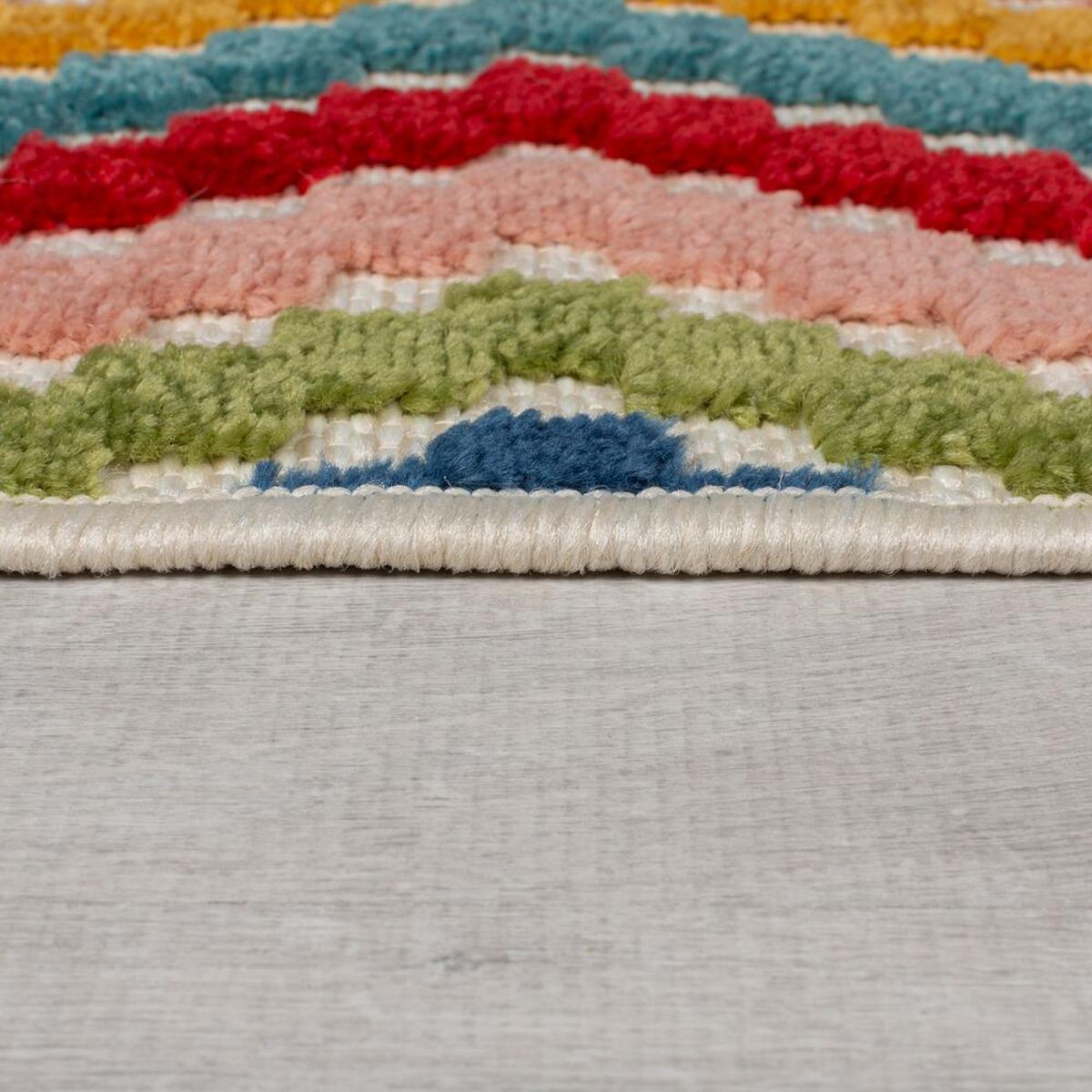 OUTDOORTEPPICH Waschbar LUNE, geometrisch, Bunt, 200 x 290 cm - Multicolor, Textil (200/290cm) - KADIMA DESIGN