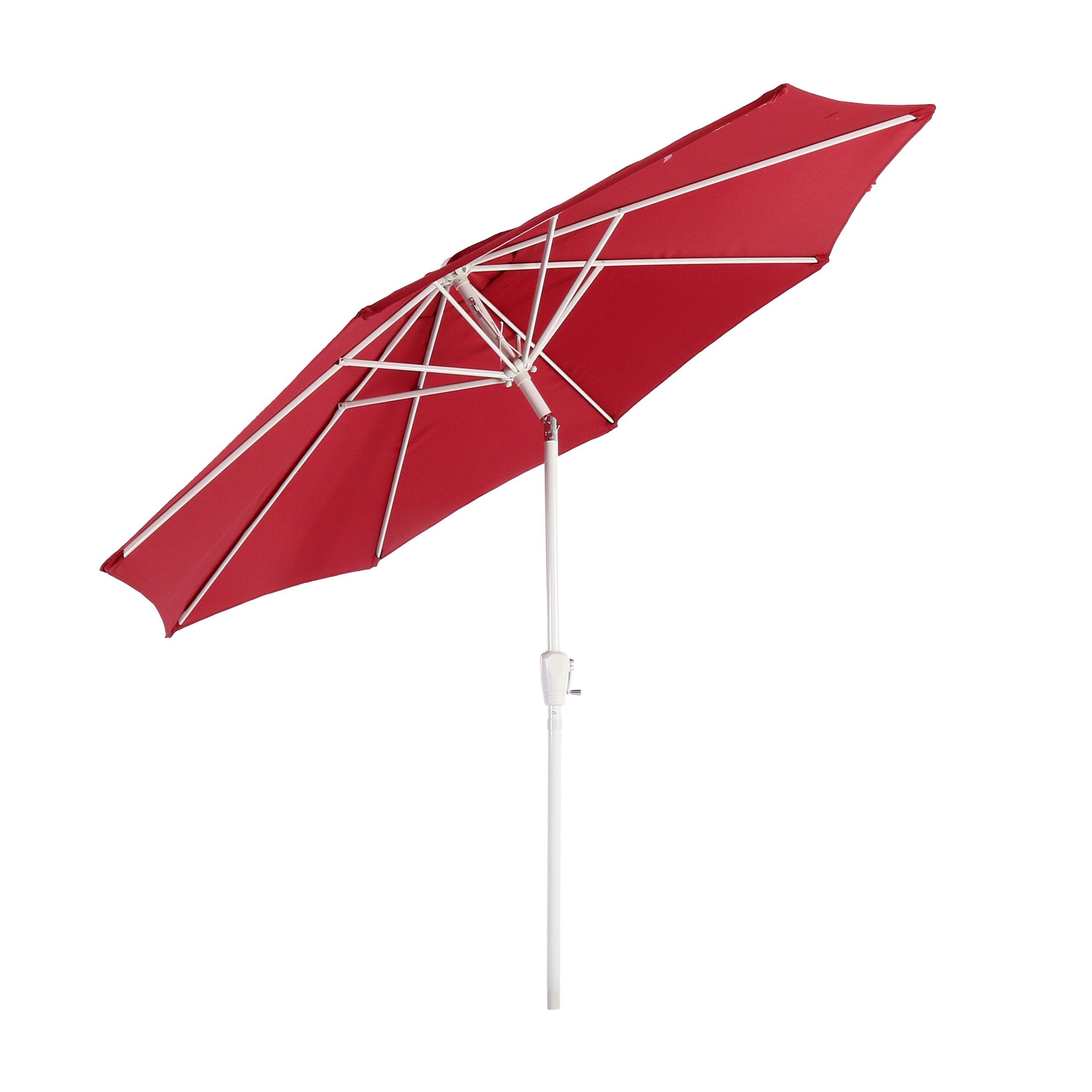 SONNENSCHIRM Rot - Rot, Textil (270/270cm) - MCW