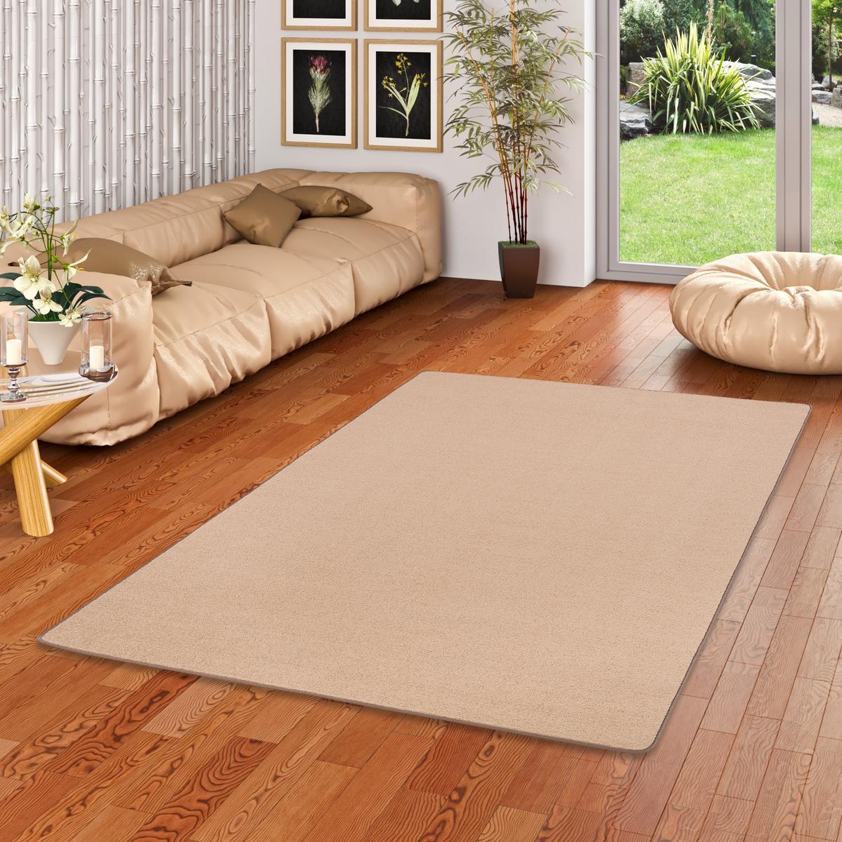 TREND VELOURS TEPPICH JOY - Cognac, Textil (200/250cm) - Snapstyle
