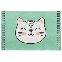 KINDERTEPPICH Howrah 90/60 cm - Grün, Textil (60/90cm) - Beliani