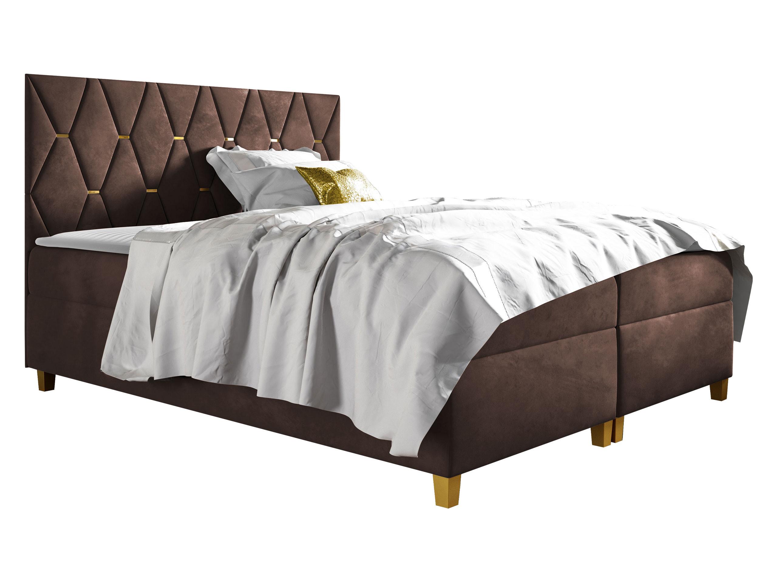 BOXBETT Inez - H3 - Braun, Holz (160/200cm) - MIRJAN24