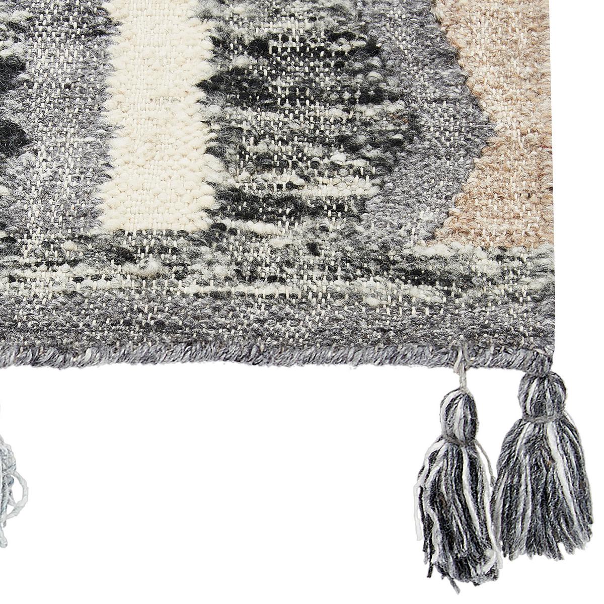 KELIM-TEPPICH Aygezard 230/160 cm - Multicolor, Textil (160/230cm) - Beliani