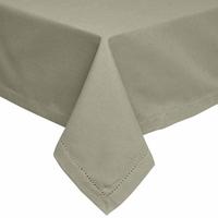 TISCHDECKE grau 137/178 cm, 100% Baumwolle - Grau, Textil (137/178cm) - Homescapes