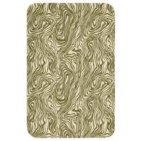 WC-VORLEGER Abstrakt - Marmor - Grün WC Teppich 40x60 cm - Dunkelgrün, Textil (40/1cm) - OnlyWow
