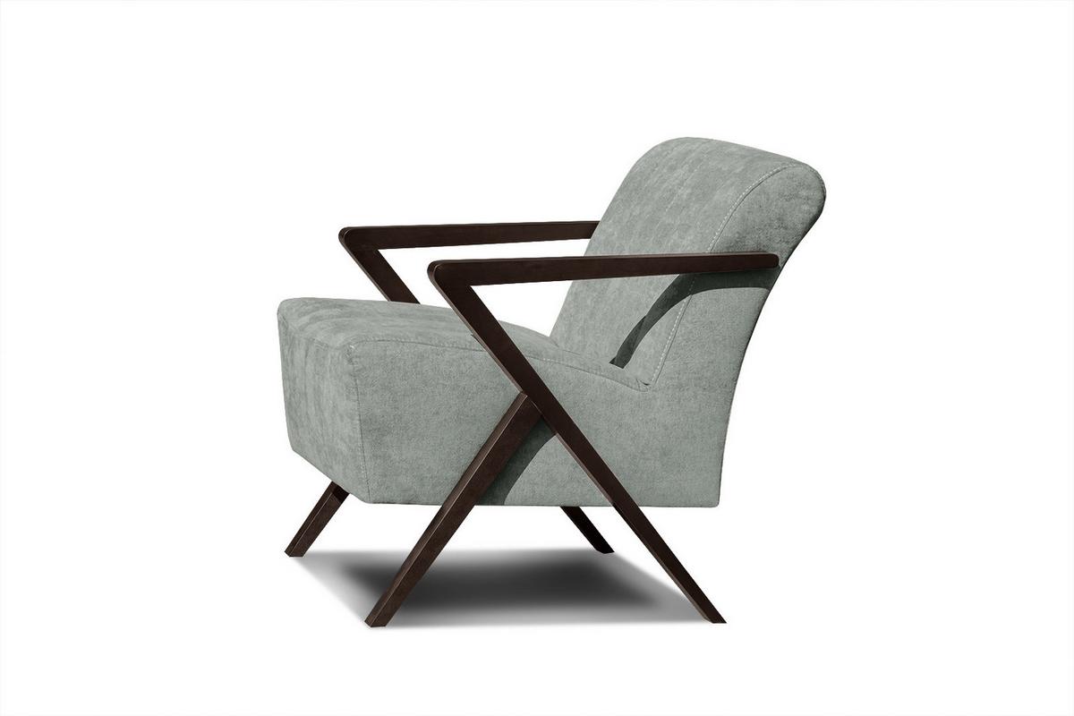 SESSEL LEBRON, platinfarben - Platinfarben, Holzwerkstoff/Textil (65/82/79cm) - Wozimo