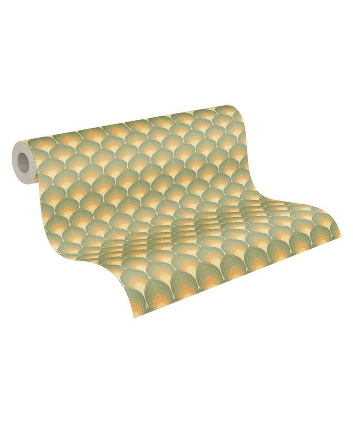 VLIESTAPETE Grün 53/850 cm - Grün, Textil (53/1cm) - KUNSTLOFT