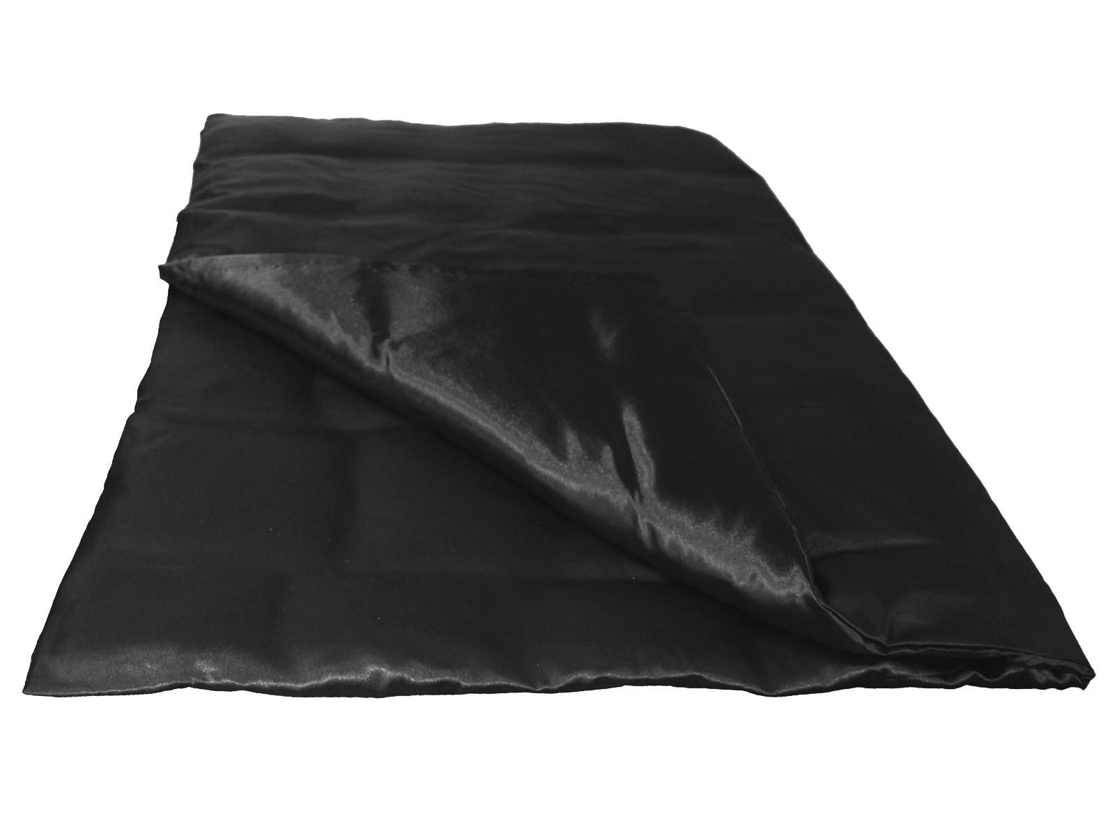 BETTBEZUG Glanz Satin schwarz 155/220 cm - Schwarz, Textil (155/220cm) - beties Heimtextil