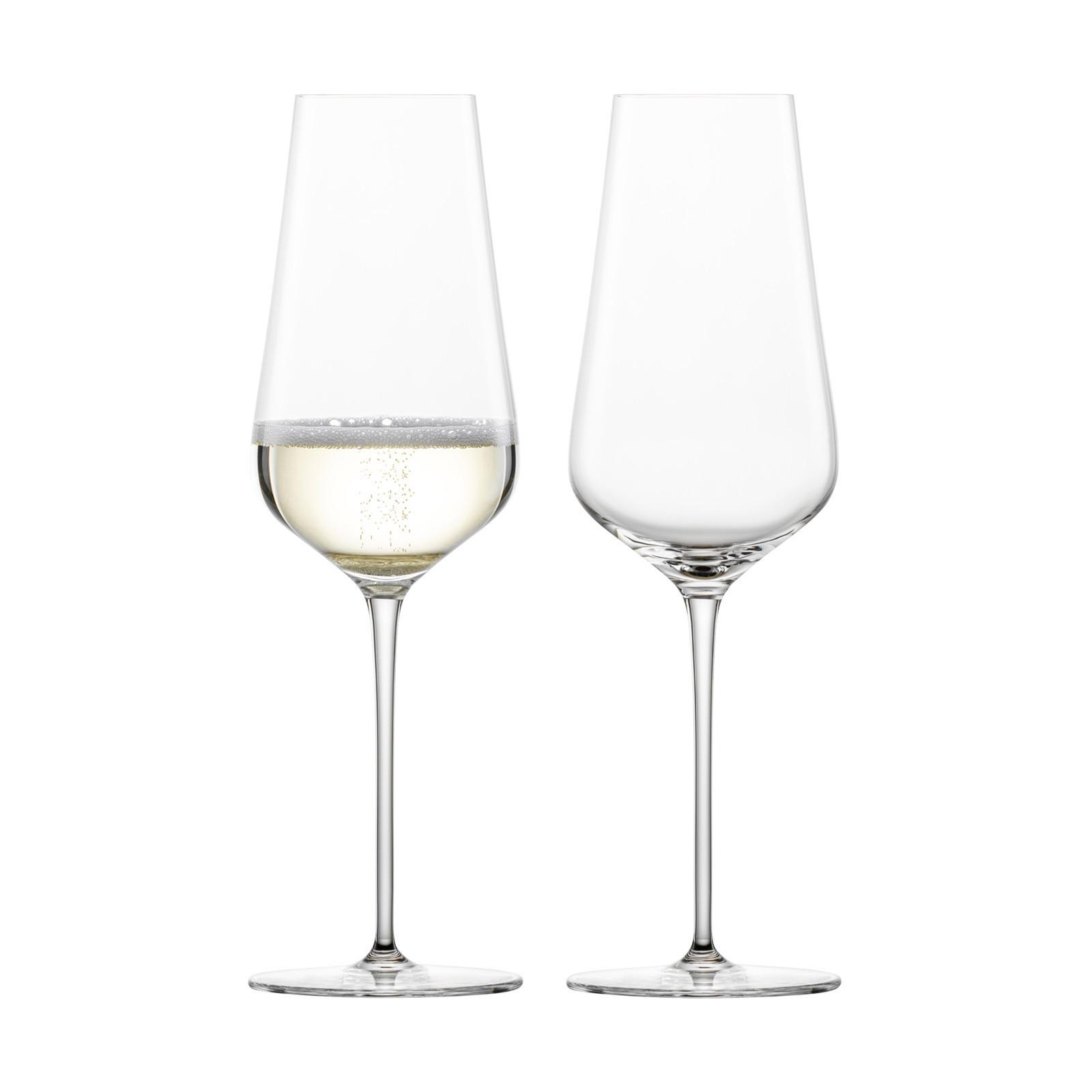 CHAMPAGNERGLÄSER Duo transparent 378 ml 2er Set - Transparent, Glas (0.378L) - Zwiesel Glas