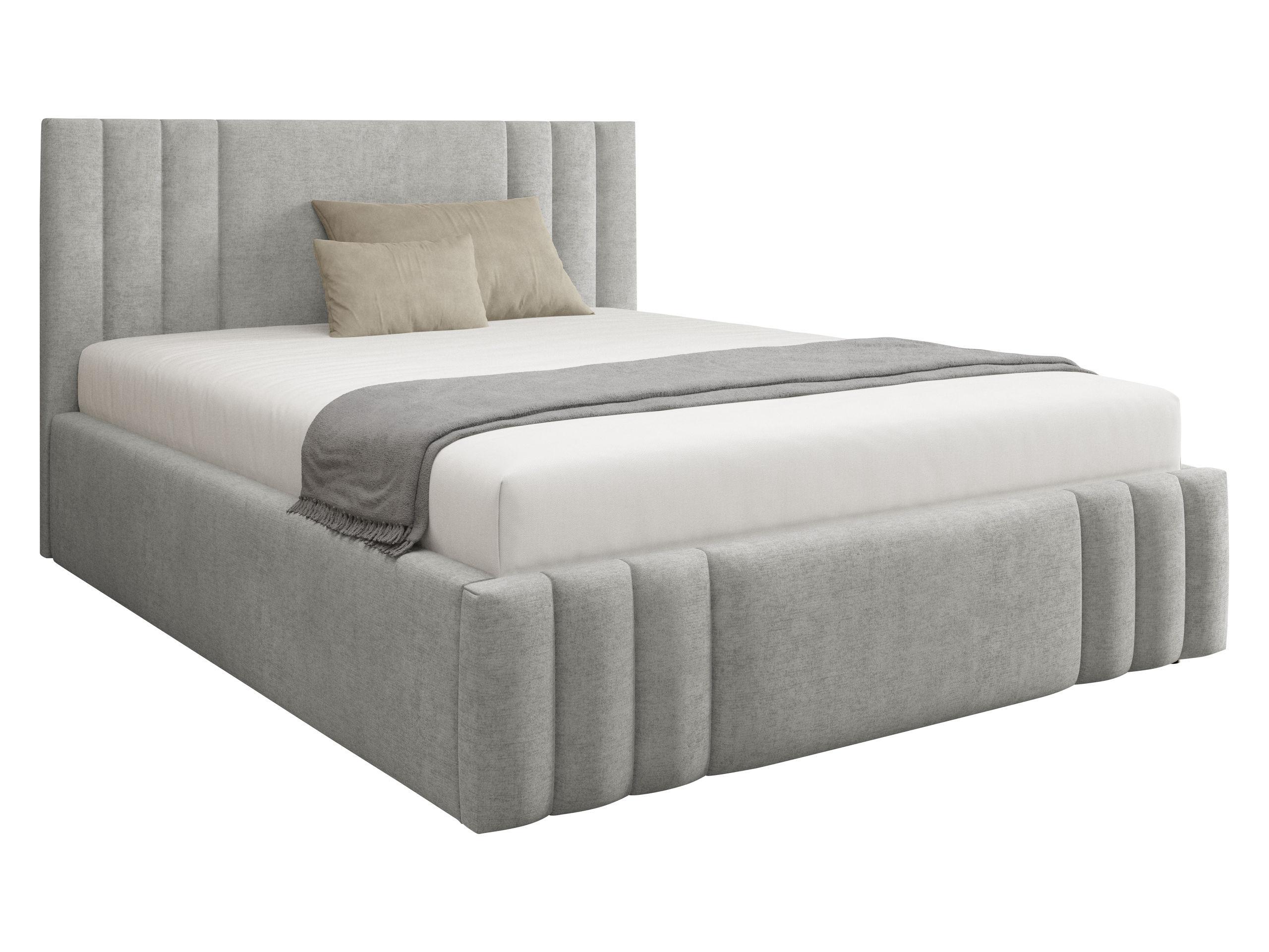 POLSTERBETT Ribo - Grau, Holz/Textil (180/200cm) - MIRJAN24