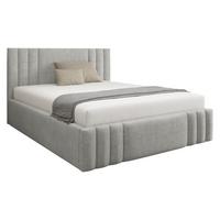 POLSTERBETT Ribo - Grau, Holz/Textil (140/200cm) - MIRJAN24