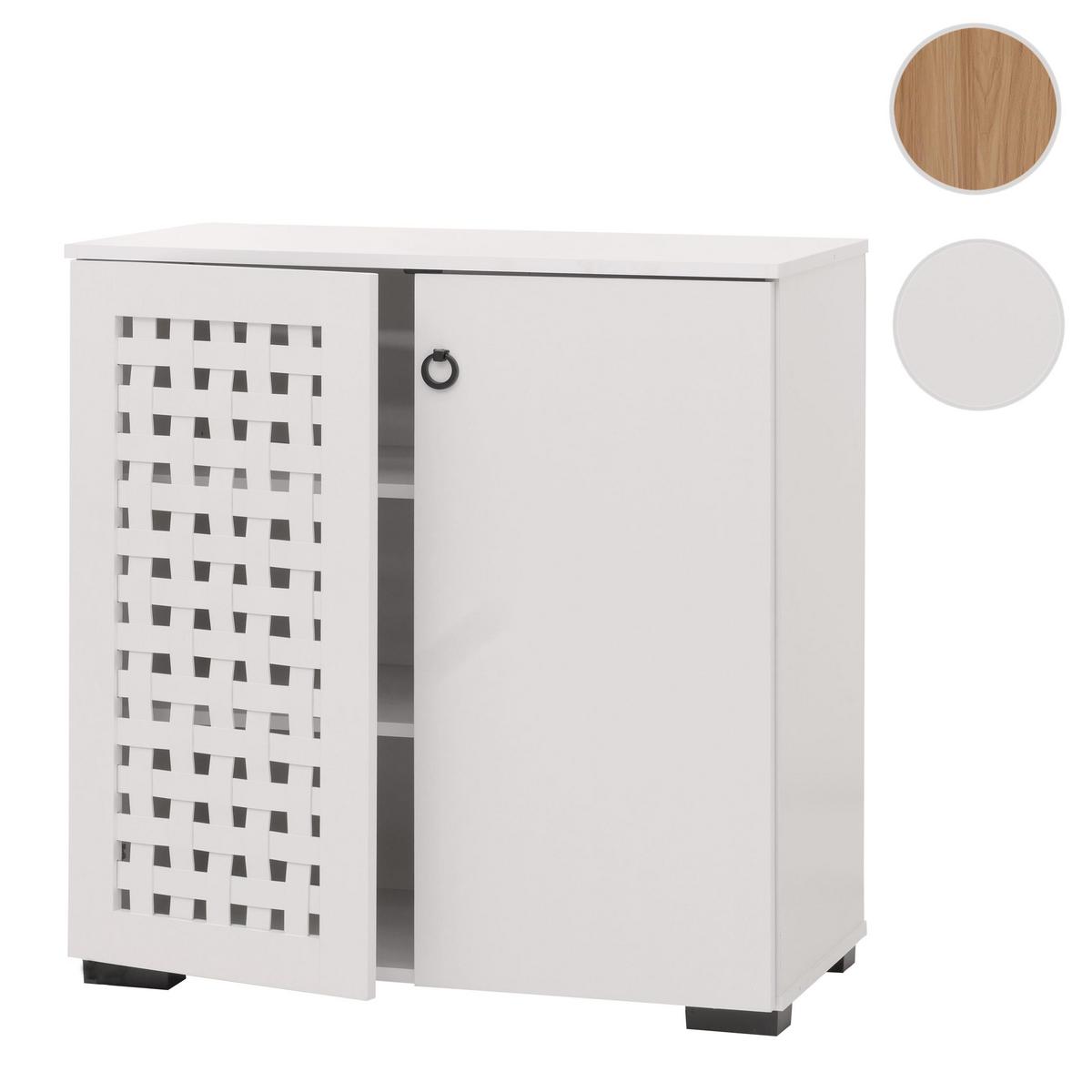 KOMMODE Weiß - Weiß, Holz (80/82/37cm) - MCW