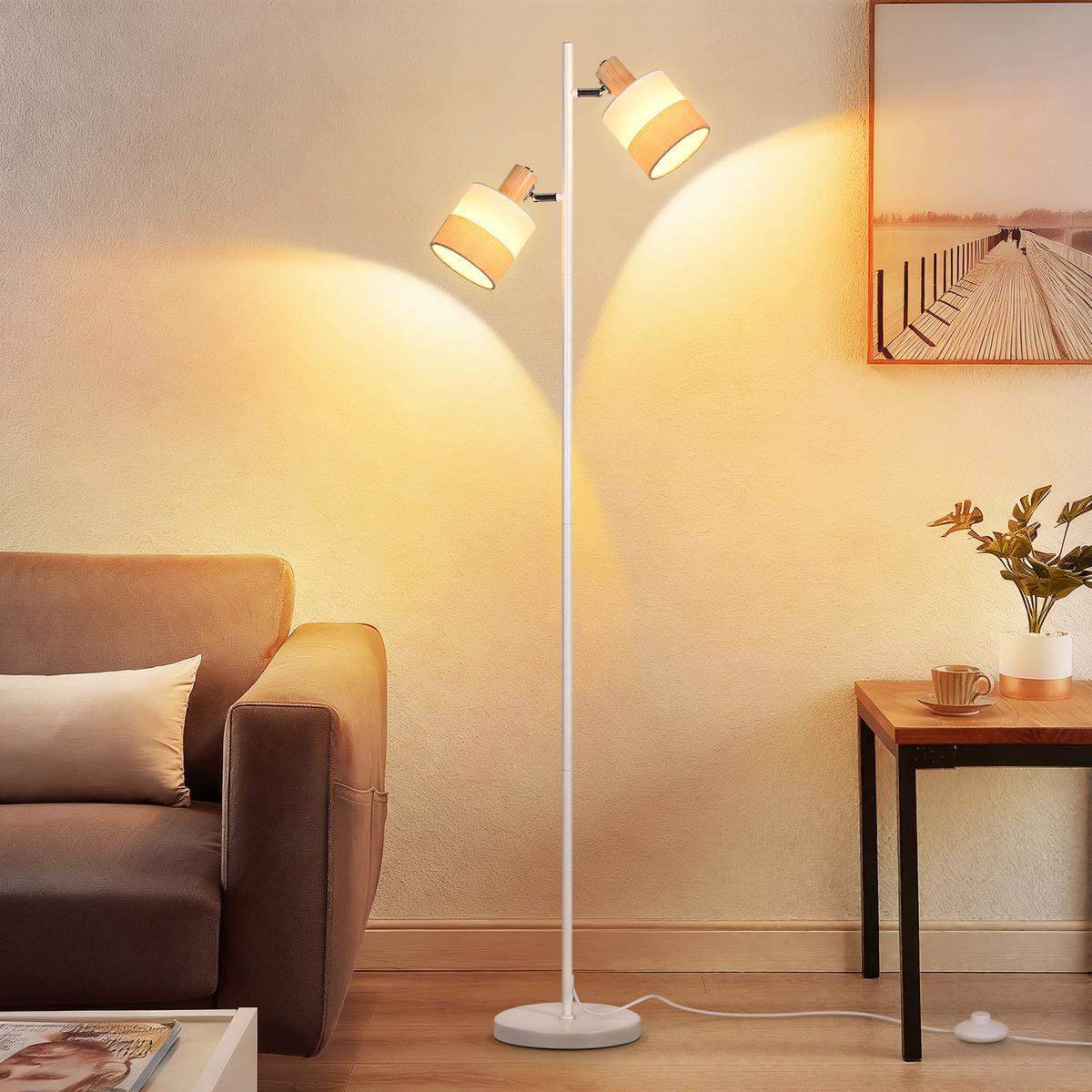 STEHLAMPE Luminar 27/22/146 cm - Weiß, Metall (27/22/145cm) - ZMH