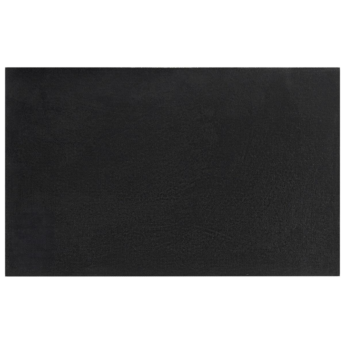 FUSSMATTE Naturfarben 45/75 cm Blatt Kokosfasern Nunivak - Hellblau, Textil (45/75cm) - Beliani