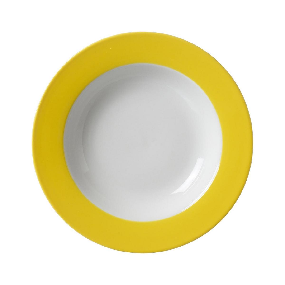 SUPPENTELLER Doppio Gelb ø 22 cm 6er Set - Gelb, Keramik (22cm) - Ritzenhoff Breker