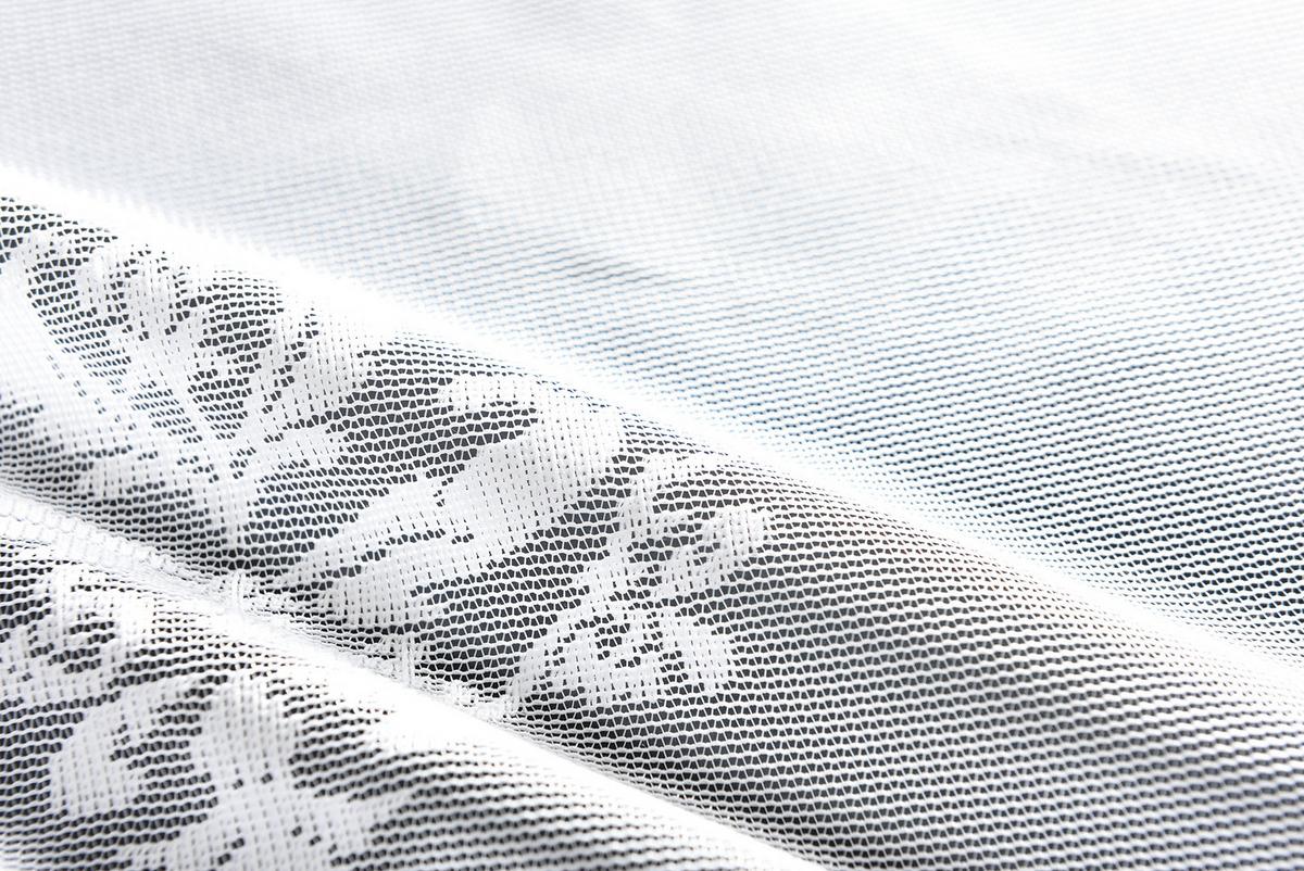 VORHANG BLUMENMUSTER HxB 245x300 cm Weiß - Weiß, Textil (300/245cm) - Gardinenbox
