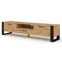 TV LOWBOARD Artisann 200/48/43 - Eiche Artisan, Holzwerkstoff (200/48/43cm) - RAUMHIRSCH FURNITURE