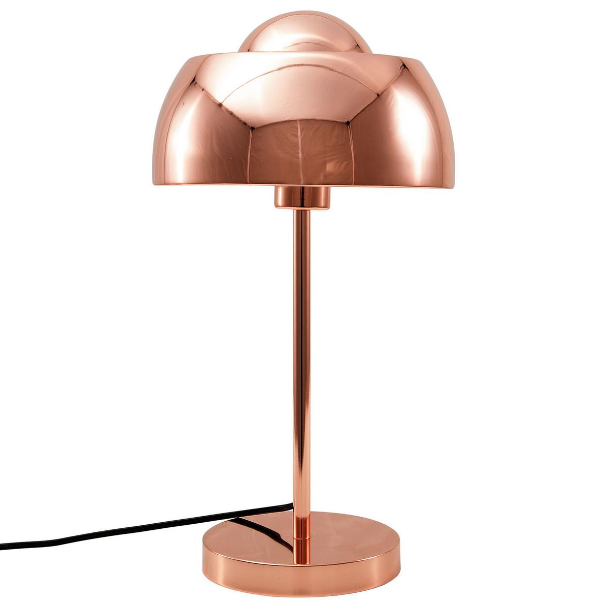 TISCHLAMPE Senette 24/24/44 cm - Kupferfarben, Metall (24/24/44cm) - Beliani
