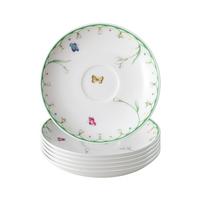MOKKA- / ESPRESSOUNTERTASSEN Colourful Spring bunt ø 11,7 cm 6er Set - Multicolor, Keramik (11.7cm) - Villeroy & Boch