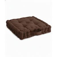 STUHLKISSEN Mila 50x50x10cm Braun - Braun, Textil (50/50/10cm) - Beautissu 
