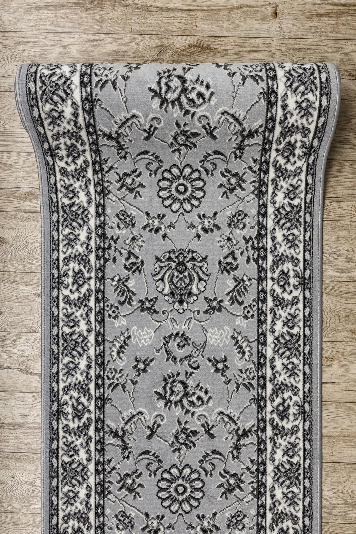 LÄUFER BCF MORAD 60/110 cm - Grau, Textil (60/110cm) - rugsX