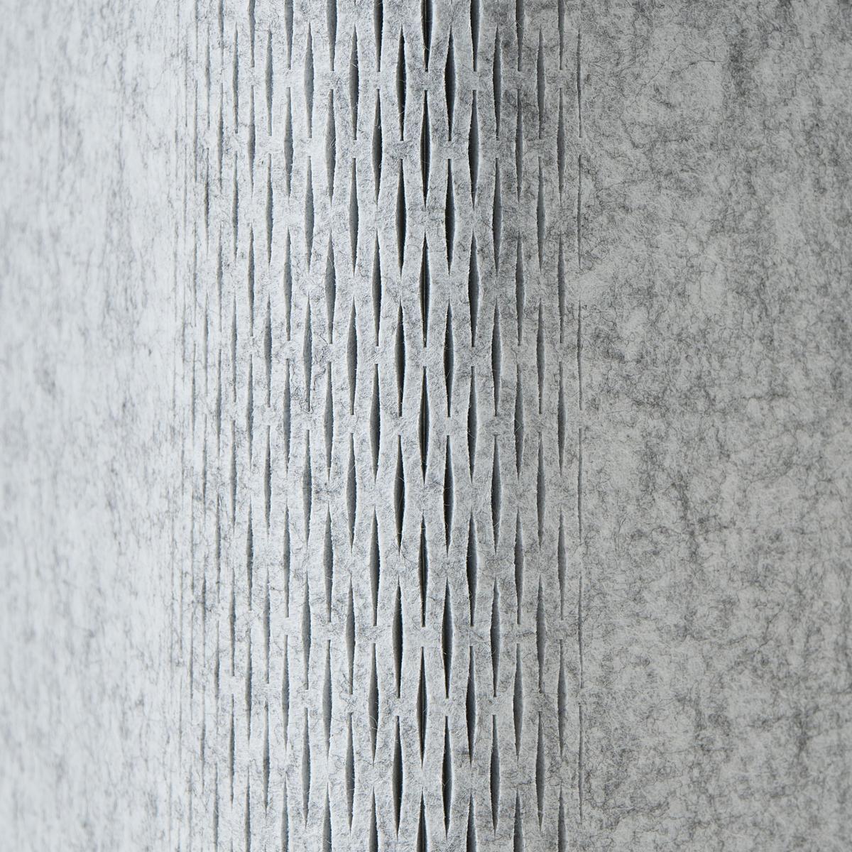 SCHREIBTISCHTRENNWAND 120/50 cm Hellgrau Foldy - Hellgrau, Kunststoff (120/50/1cm) - Beliani