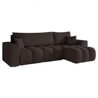 ECKSOFA OFI mit Schlaffunktion und Bettkasten Anthrazit - Anthrazit, Holzwerkstoff/Kunststoff (248/145cm) - Idohome