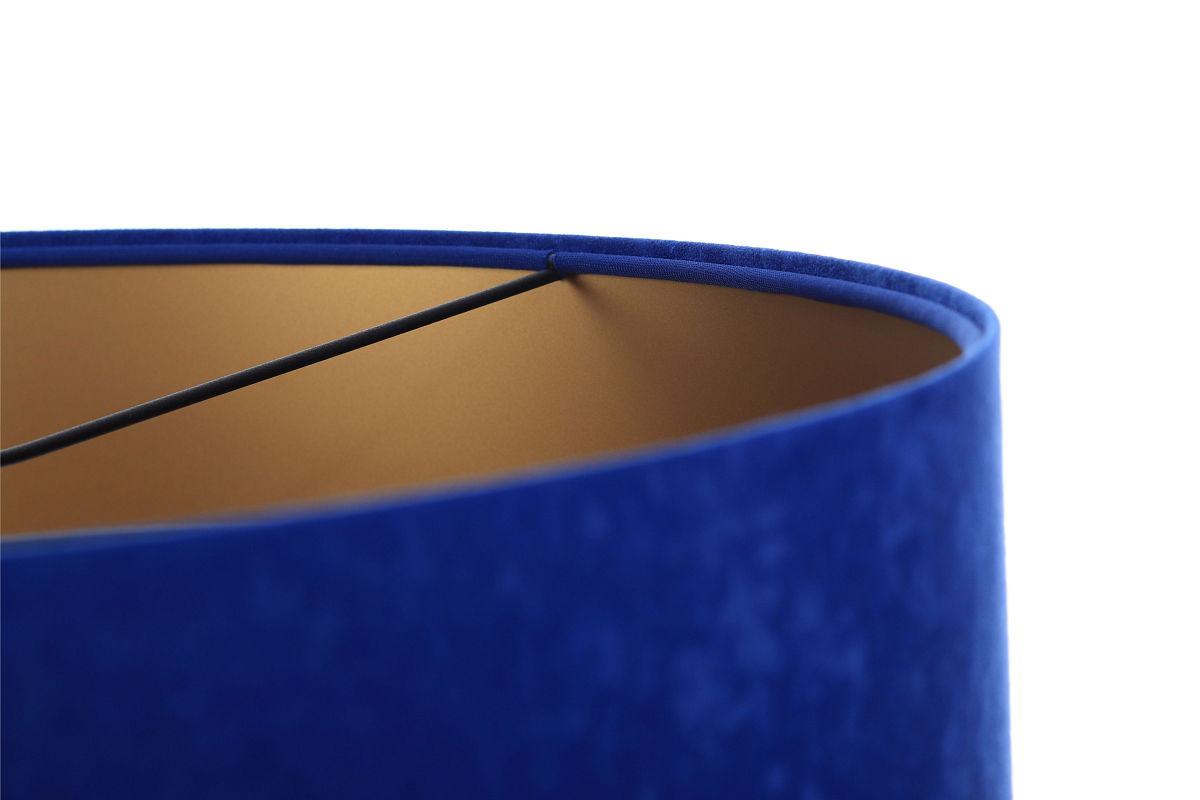 HÄNGELEUCHTE Blau 40/20 cm - Blau/Goldfarben, Kunststoff (40/0.6/20cm) - ONZENO