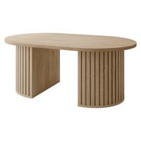 COUCHTISCH Wotkon - Naturfarben, Holzwerkstoff (65/110/43cm) - MIRJAN24
