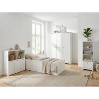 KINDERZIMMER Komplettset Thilo 4-tlg - Schwarz/Weiß, Holzwerkstoff/Metall (1/1/1cm) - arthur berndt